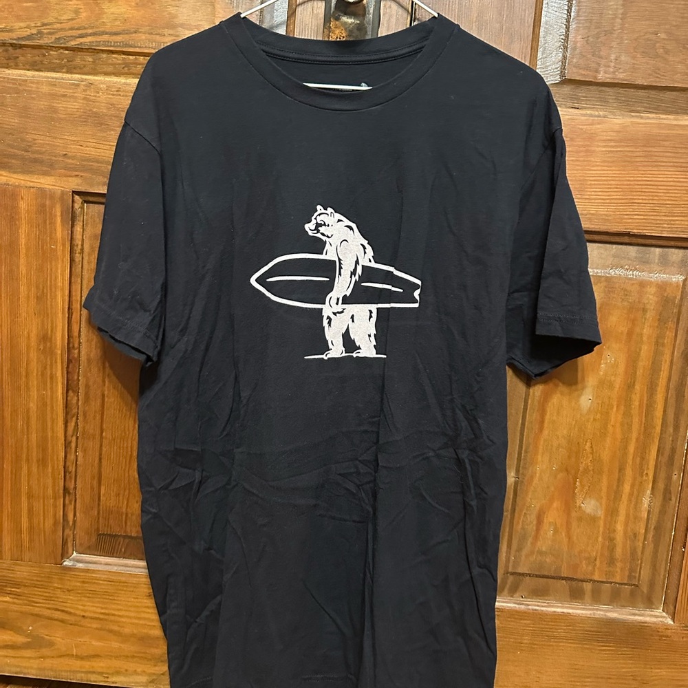 Surf Bear Outline Tee Shirt
